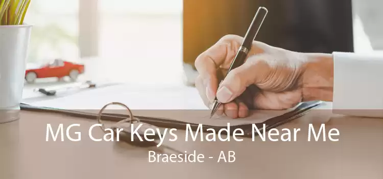 MG Car Keys Made Near Me Braeside - AB