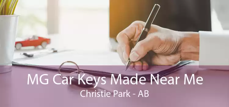 MG Car Keys Made Near Me Christie Park - AB