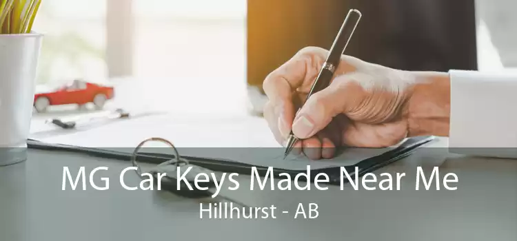 MG Car Keys Made Near Me Hillhurst - AB