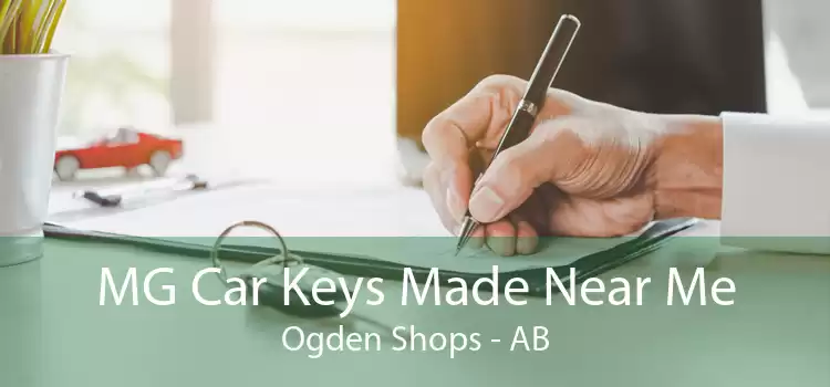 MG Car Keys Made Near Me Ogden Shops - AB
