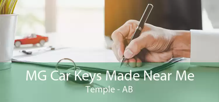 MG Car Keys Made Near Me Temple - AB