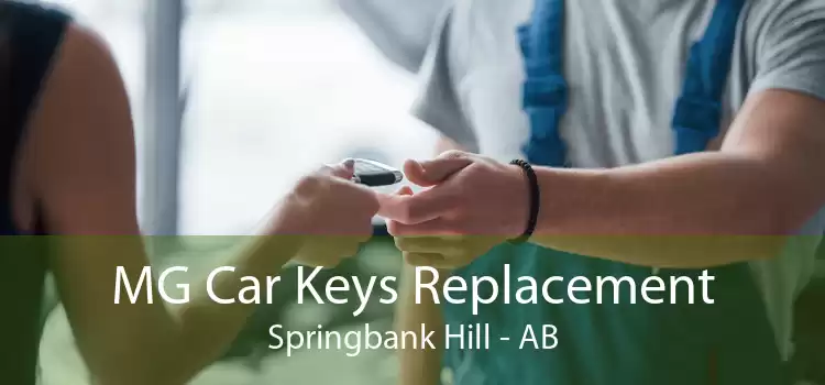 MG Car Keys Replacement Springbank Hill - AB