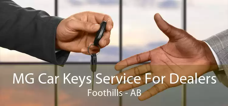 MG Car Keys Service For Dealers Foothills - AB