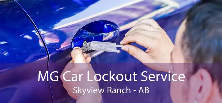 MG Car Lockout Service Skyview Ranch - AB