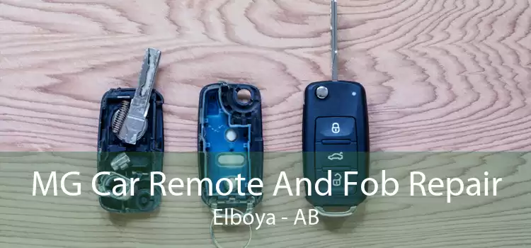 MG Car Remote And Fob Repair Elboya - AB