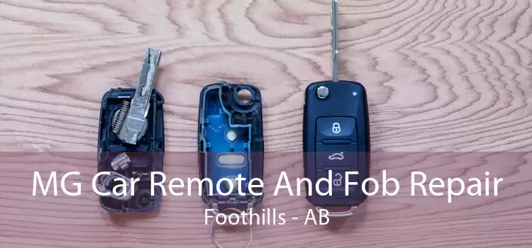 MG Car Remote And Fob Repair Foothills - AB