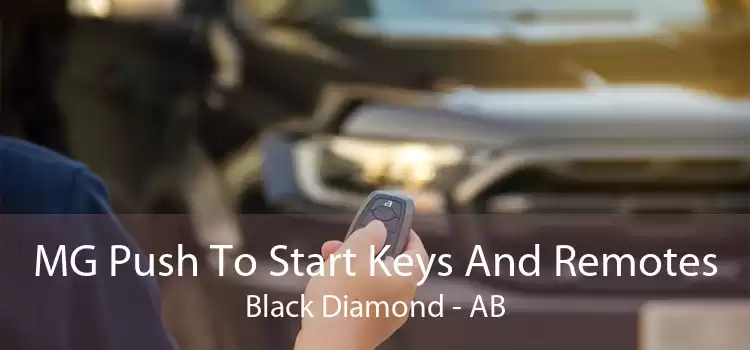 MG Push To Start Keys And Remotes Black Diamond - AB