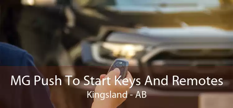 MG Push To Start Keys And Remotes Kingsland - AB