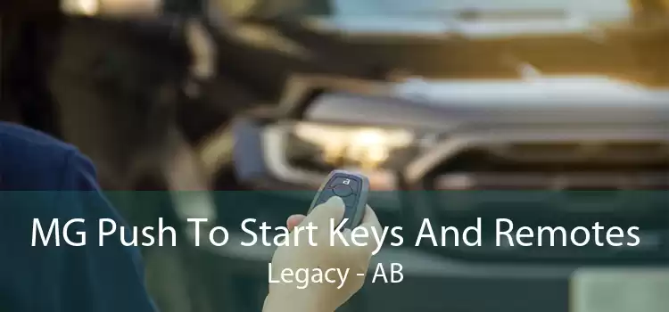 MG Push To Start Keys And Remotes Legacy - AB