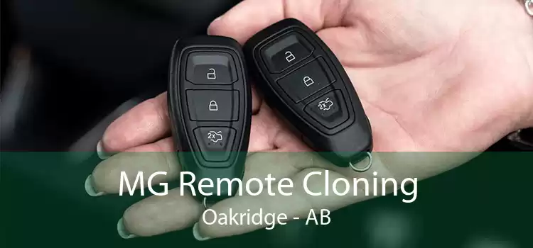 MG Remote Cloning Oakridge - AB