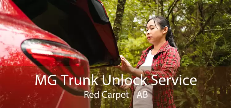MG Trunk Unlock Service Red Carpet - AB