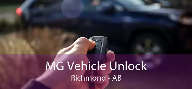 MG Vehicle Unlock Richmond - AB