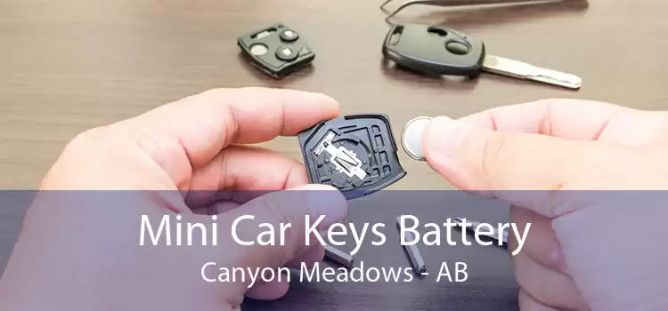 Mini Car Keys Battery Canyon Meadows - AB
