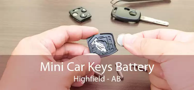 Mini Car Keys Battery Highfield - AB