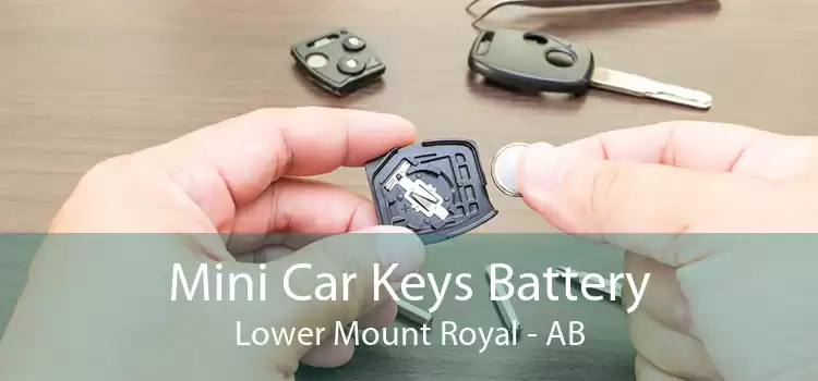 Mini Car Keys Battery Lower Mount Royal - AB