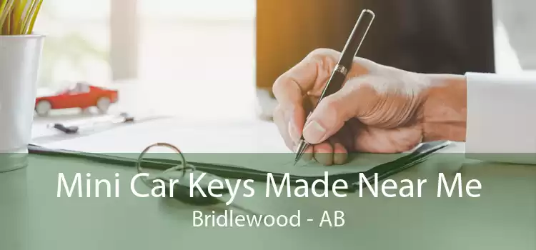 Mini Car Keys Made Near Me Bridlewood - AB
