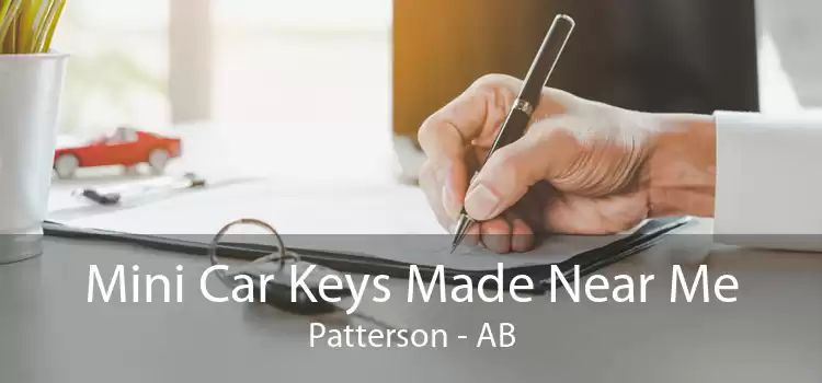 Mini Car Keys Made Near Me Patterson - AB