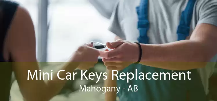 Mini Car Keys Replacement Mahogany - AB