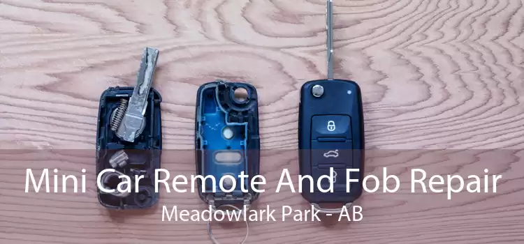 Mini Car Remote And Fob Repair Meadowlark Park - AB