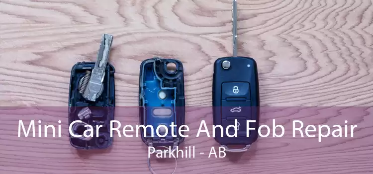 Mini Car Remote And Fob Repair Parkhill - AB