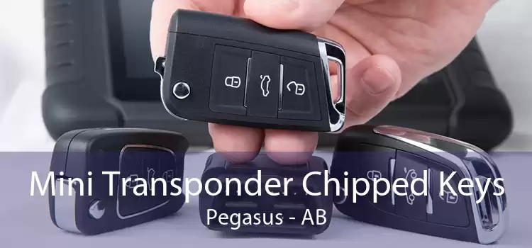 Mini Transponder Chipped Keys Pegasus - AB