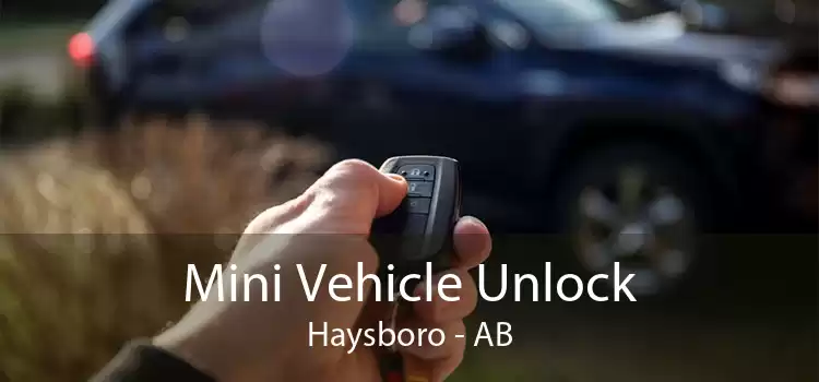 Mini Vehicle Unlock Haysboro - AB