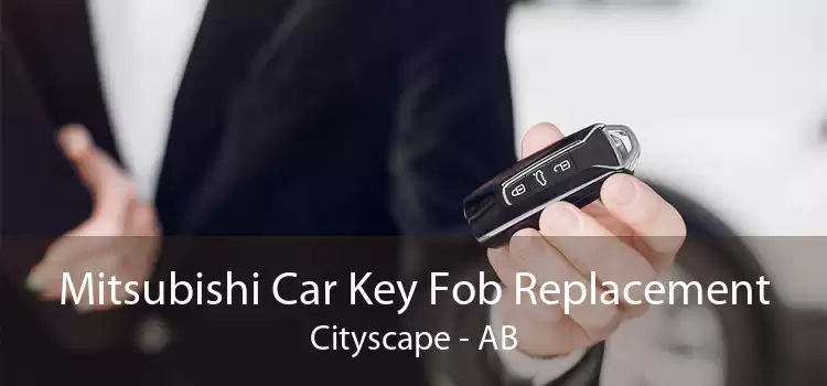 Mitsubishi Car Key Fob Replacement Cityscape - AB
