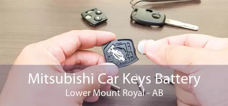 Mitsubishi Car Keys Battery Lower Mount Royal - AB