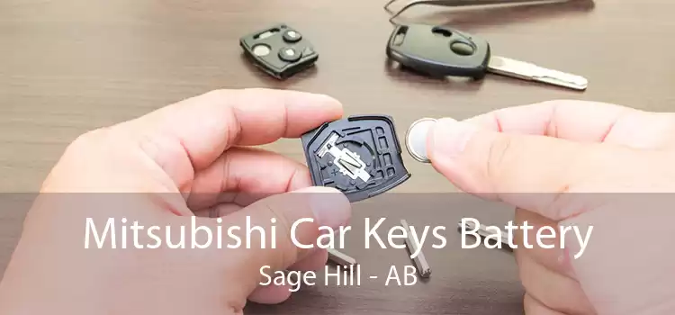 Mitsubishi Car Keys Battery Sage Hill - AB