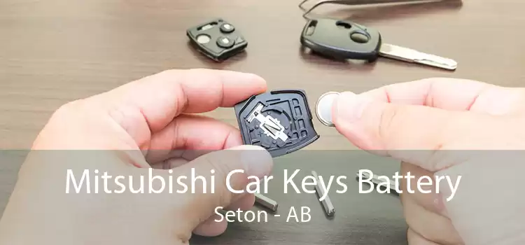 Mitsubishi Car Keys Battery Seton - AB