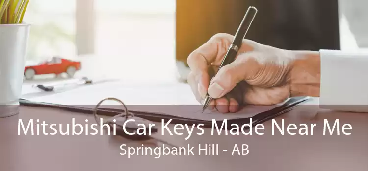Mitsubishi Car Keys Made Near Me Springbank Hill - AB