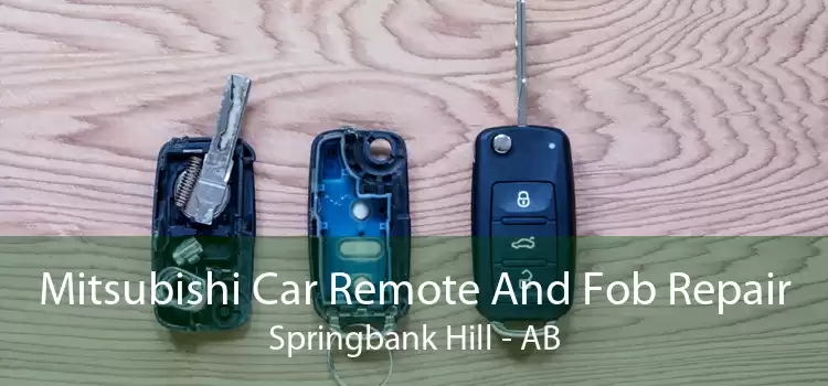 Mitsubishi Car Remote And Fob Repair Springbank Hill - AB