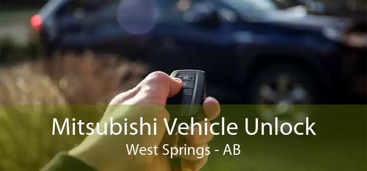 Mitsubishi Vehicle Unlock West Springs - AB