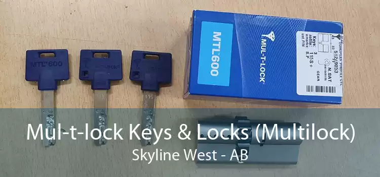 Mul-t-lock Keys & Locks (Multilock) Skyline West - AB