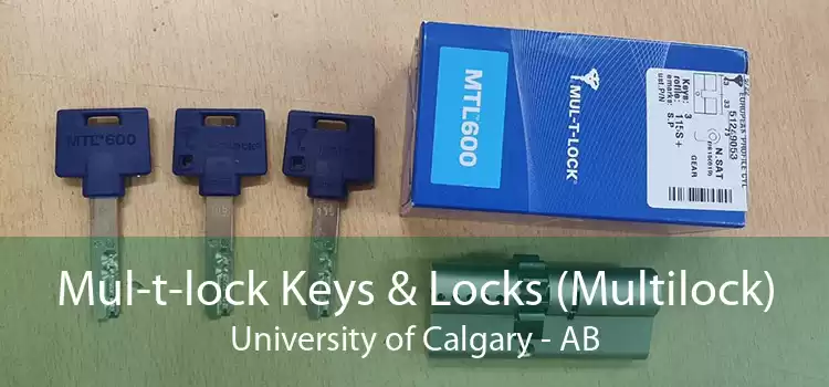 Mul-t-lock Keys & Locks (Multilock) University of Calgary - AB