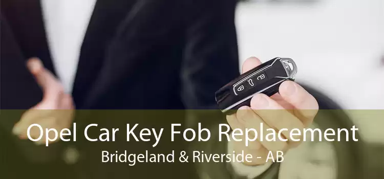 Opel Car Key Fob Replacement Bridgeland & Riverside - AB