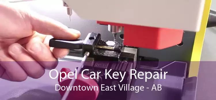 Opel Car Key Repair Downtown East Village - AB