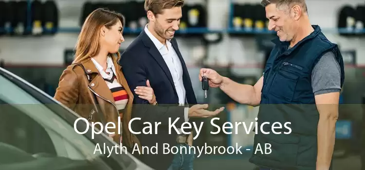 Opel Car Key Services Alyth And Bonnybrook - AB
