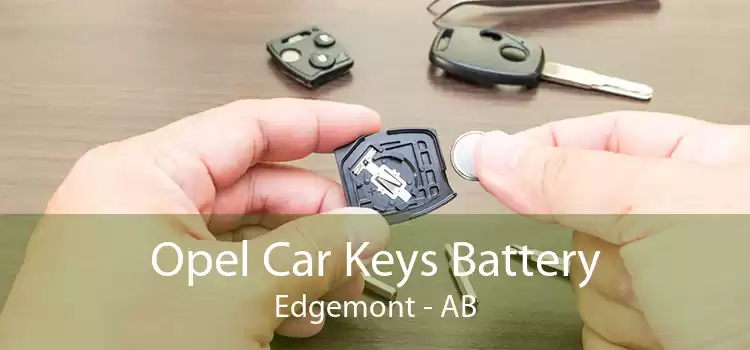Opel Car Keys Battery Edgemont - AB