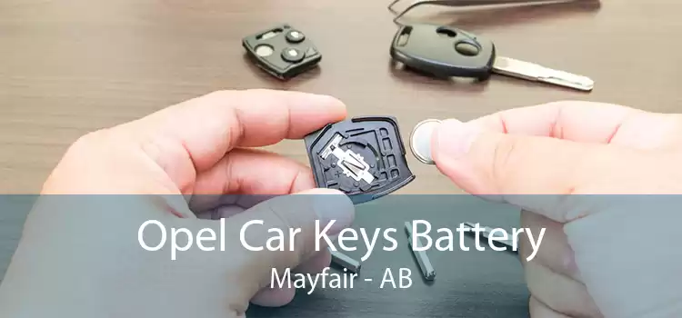 Opel Car Keys Battery Mayfair - AB