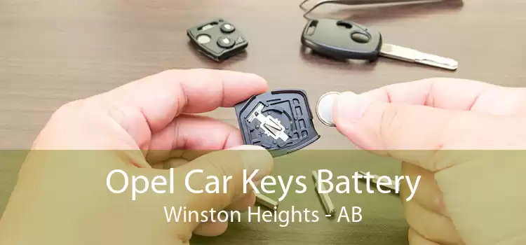 Opel Car Keys Battery Winston Heights - AB