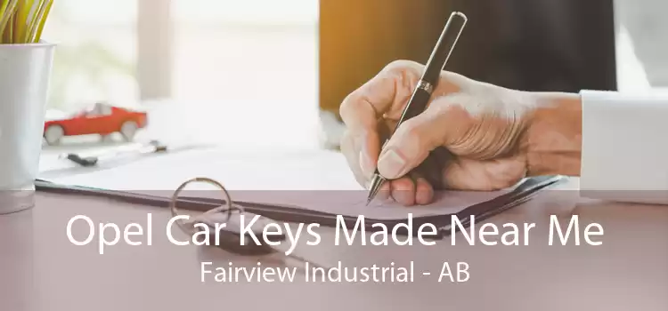 Opel Car Keys Made Near Me Fairview Industrial - AB