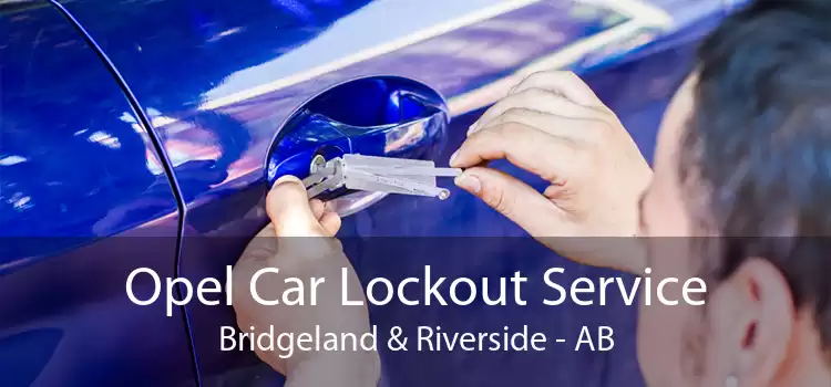 Opel Car Lockout Service Bridgeland & Riverside - AB