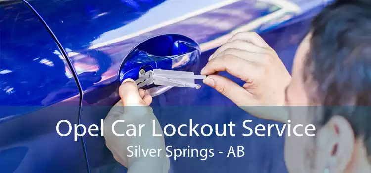 Opel Car Lockout Service Silver Springs - AB