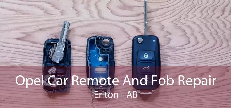 Opel Car Remote And Fob Repair Erlton - AB