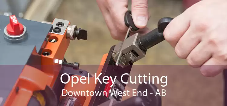 Opel Key Cutting Downtown West End - AB
