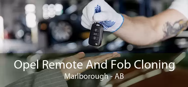 Opel Remote And Fob Cloning Marlborough - AB