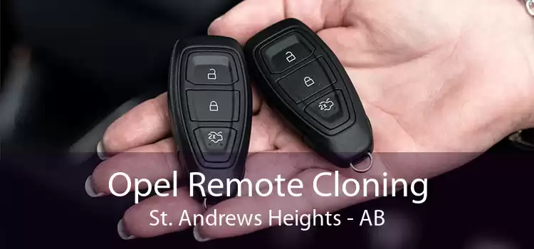 Opel Remote Cloning St. Andrews Heights - AB