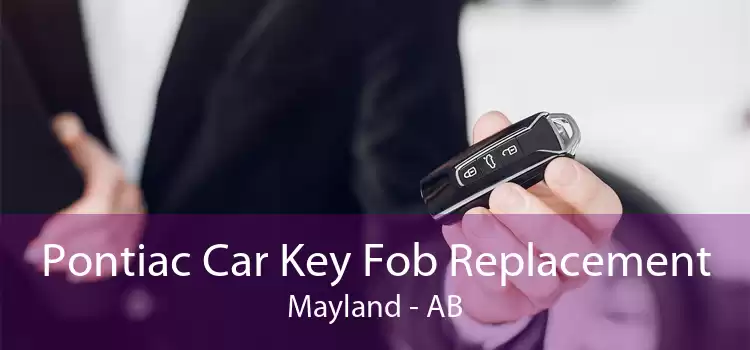 Pontiac Car Key Fob Replacement Mayland - AB