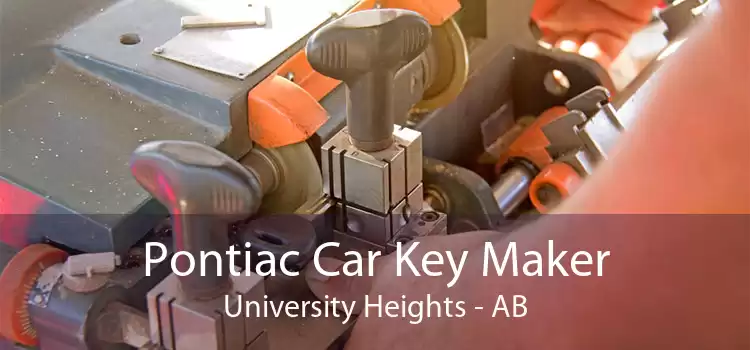 Pontiac Car Key Maker University Heights - AB